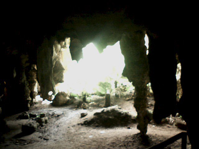 The wet cave at Naracoorte