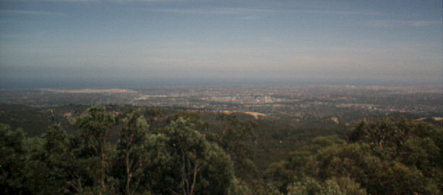 Adelaide from Mt Lofty
