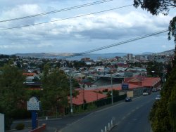 Hobart from David and Mark's motel